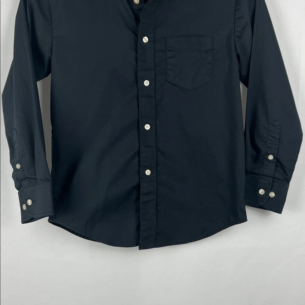Chaps Boys Black Dress Shirt‎